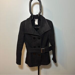 Groggy Ladies Belted, High Collar Jacket